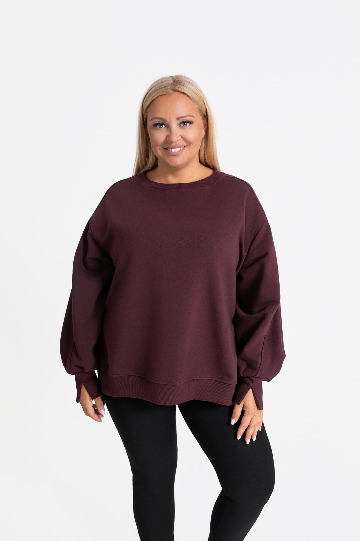 MIRA Bluza dresowa damska z bawełny