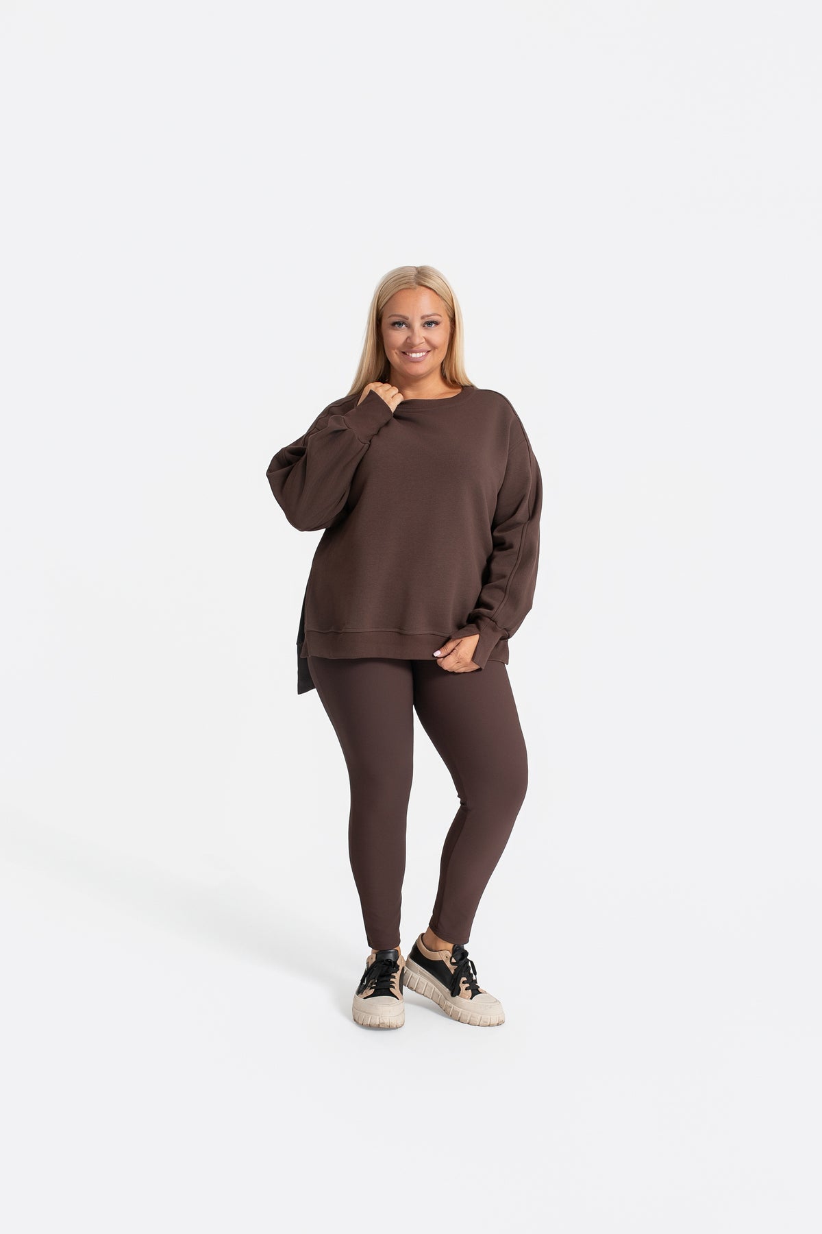 MIRA Bluza dresowa damska z bawełny