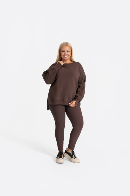 MIRA Bluza dresowa damska z bawełny