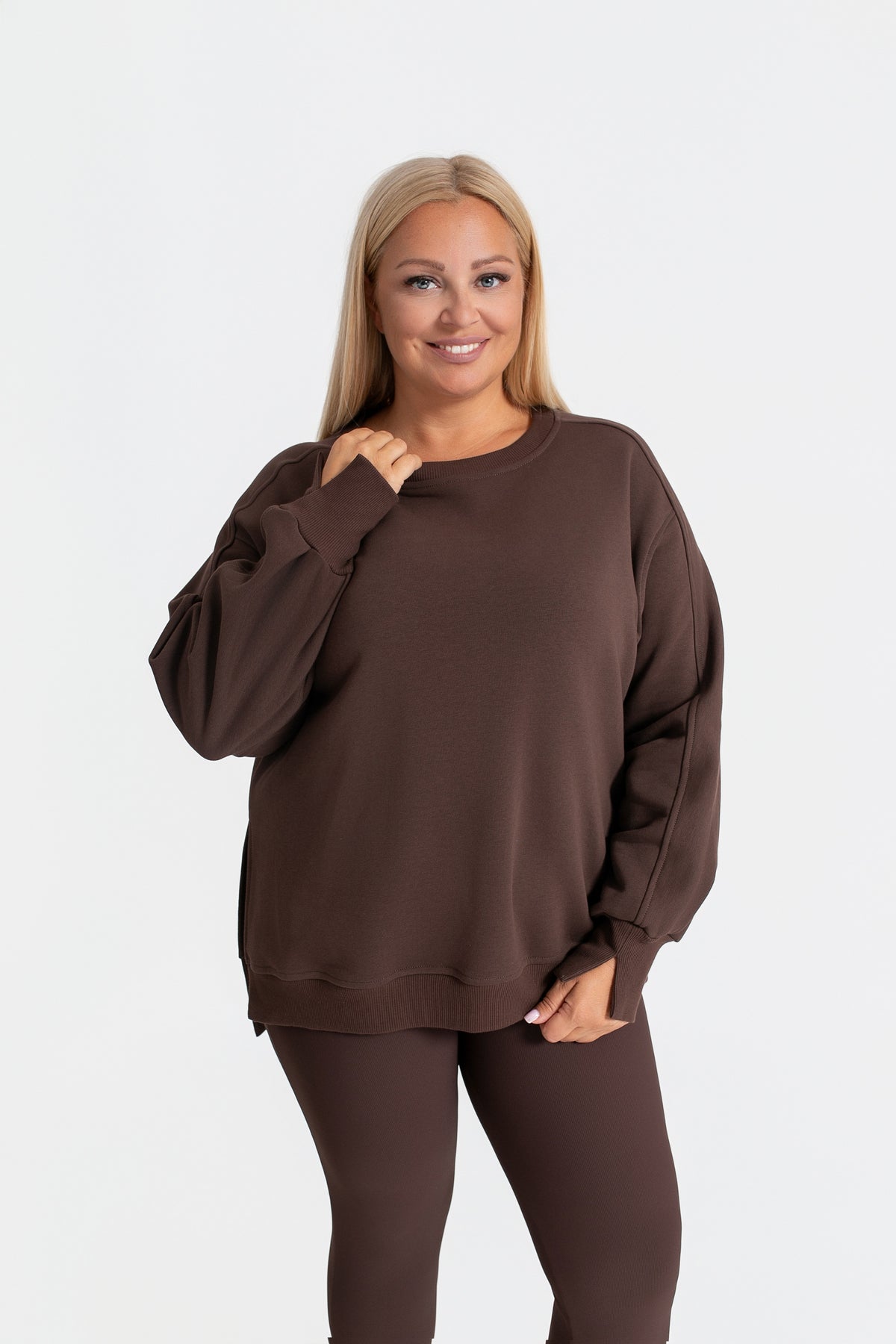 MIRA Bluza dresowa damska z bawełny
