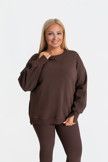 MIRA Bluza dresowa damska z bawełny