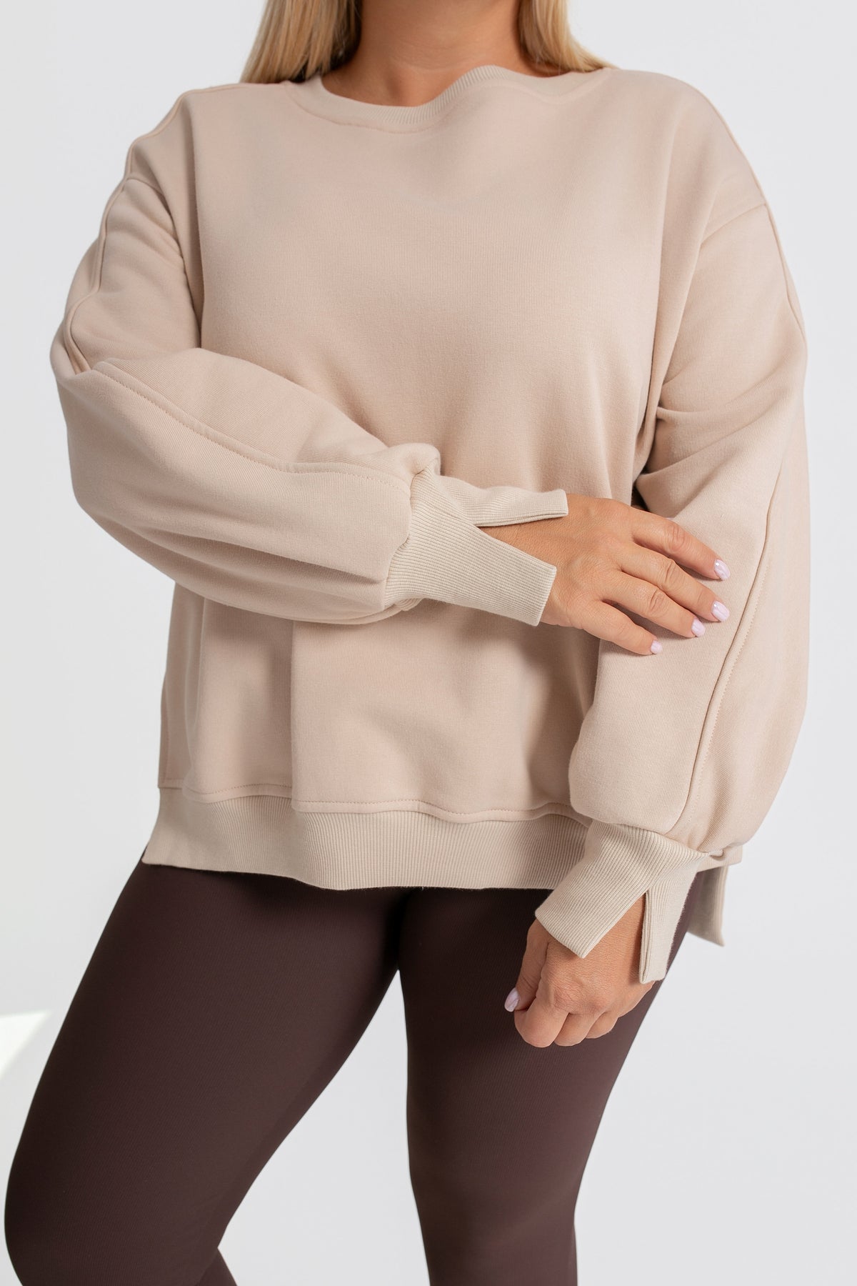 MIRA Bluza dresowa damska z bawełny