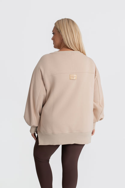 MIRA Bluza dresowa damska z bawełny