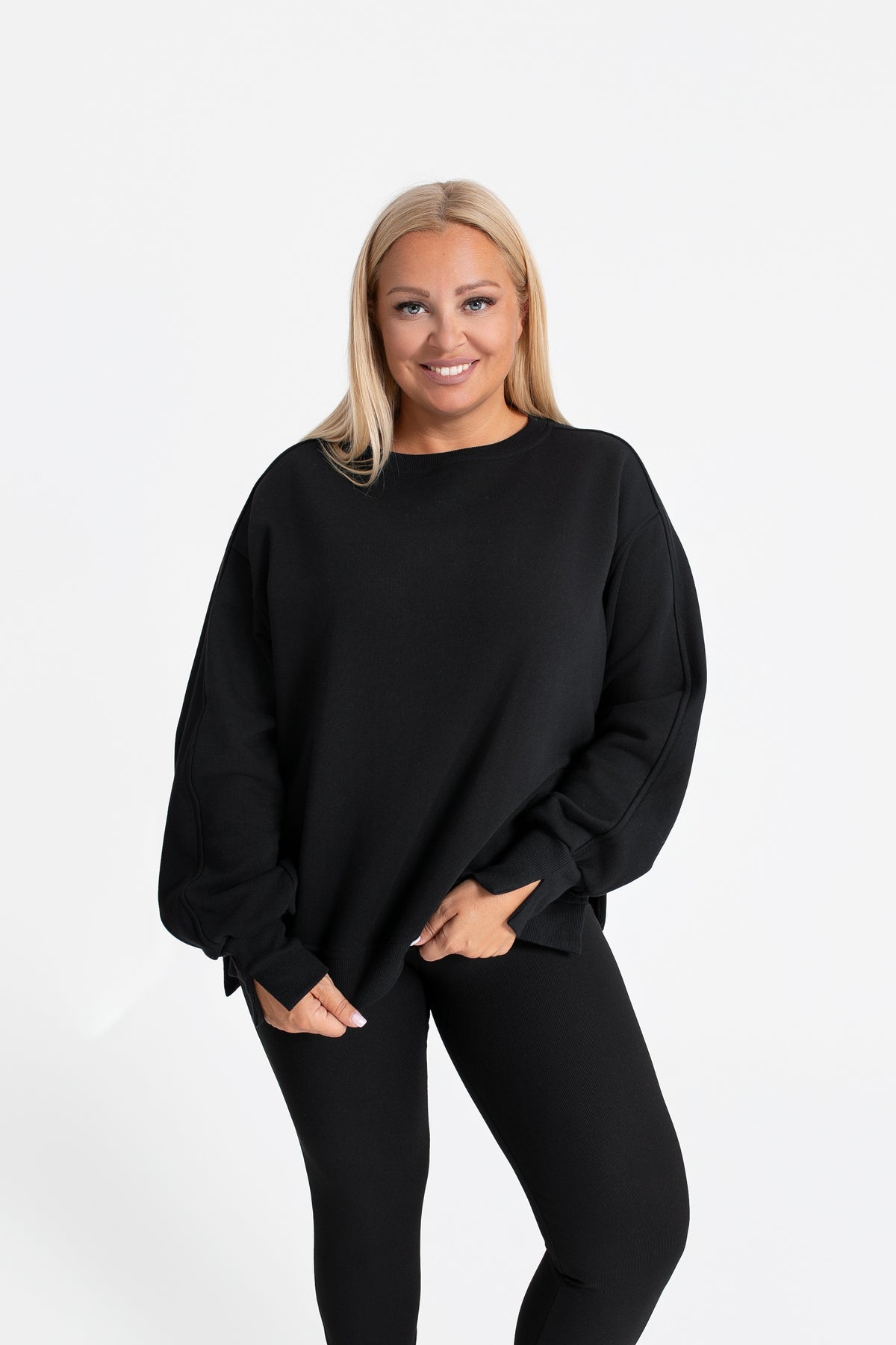 MIRA Bluza dresowa damska z bawełny