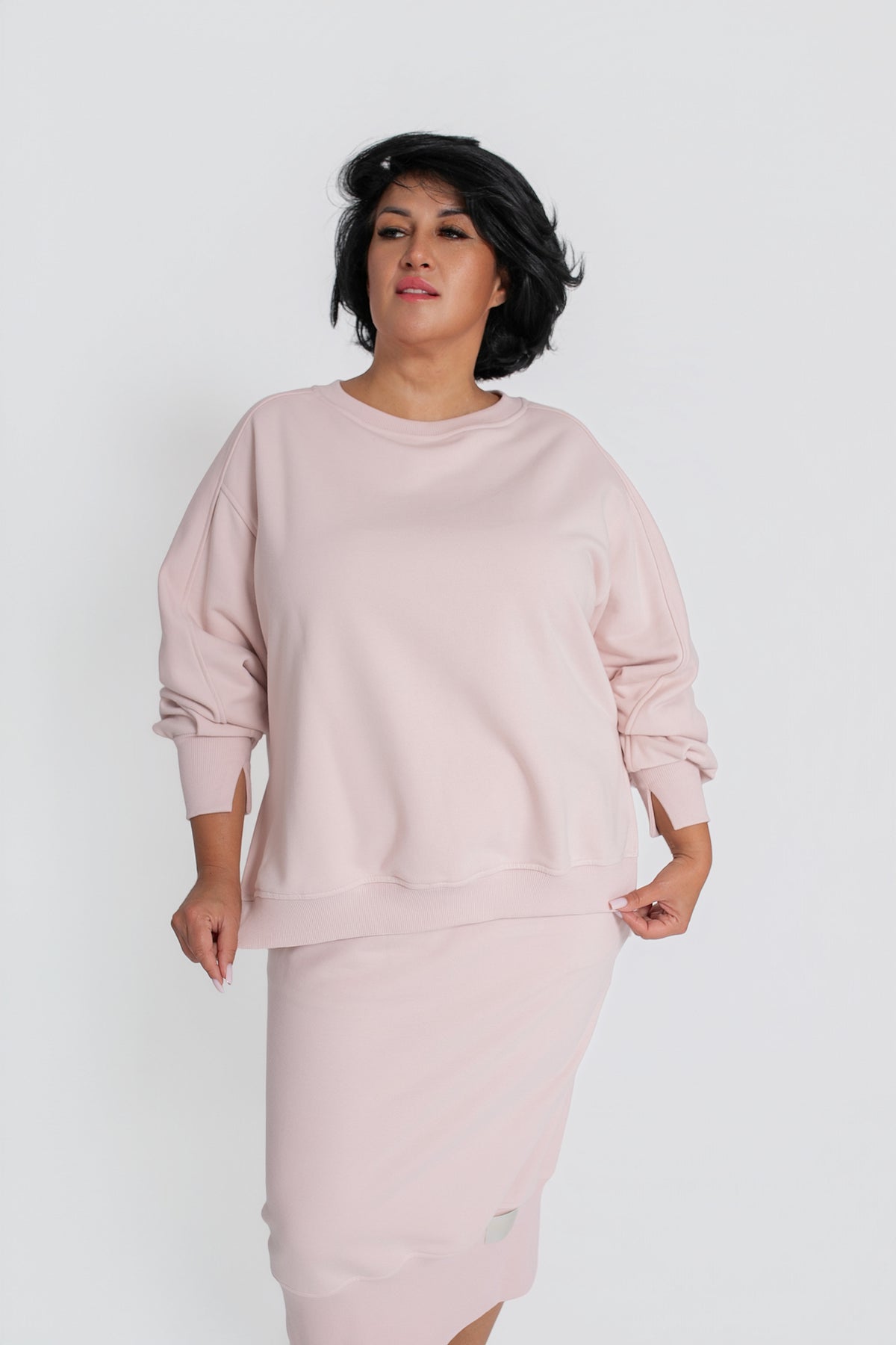 MIRA Bluza dresowa damska z bawełny