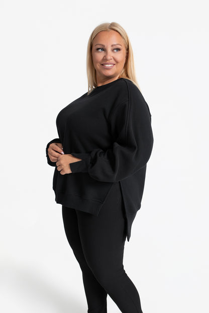 MIRA Bluza dresowa damska z bawełny