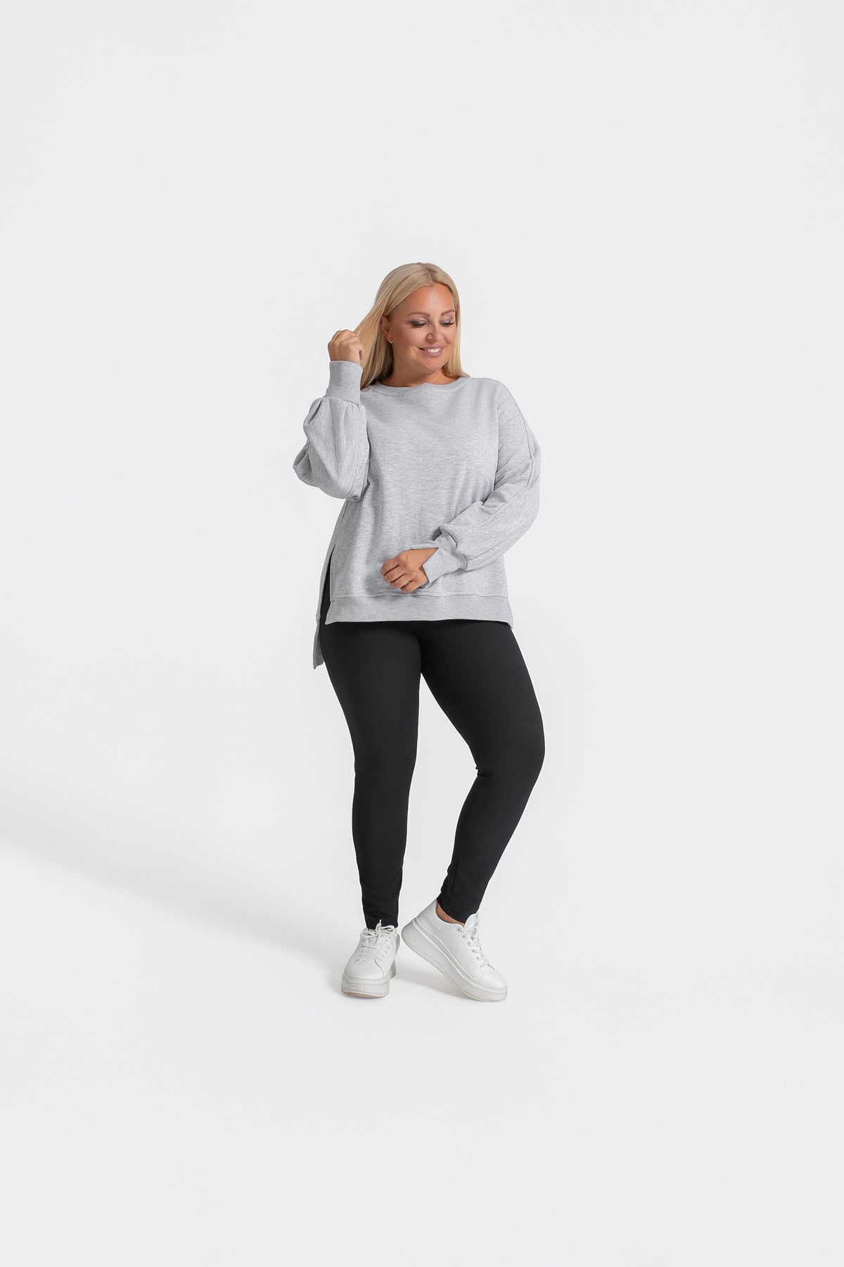 MIRA Bluza dresowa damska z bawełny