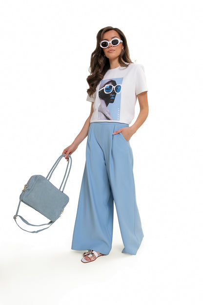 Bawełniany T-shirt damski Bastet Girl