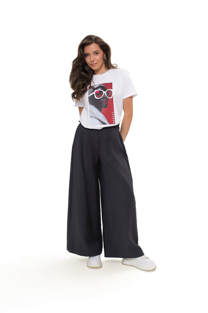 Bawełniany T-shirt damski Bastet Girl