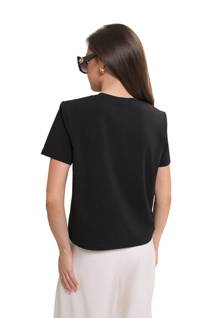 Bawełniany T-shirt damski Bastet Girl