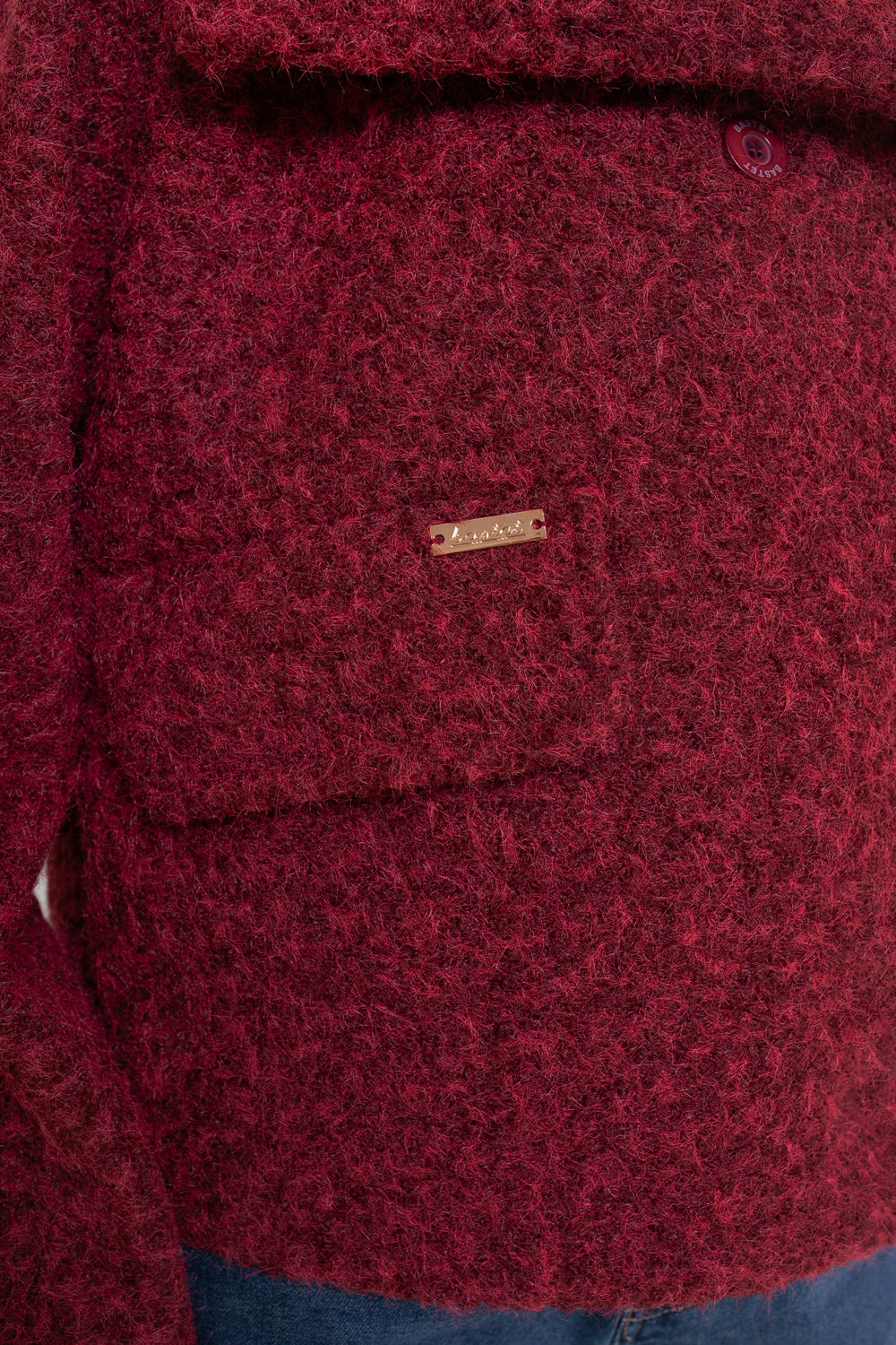 Kurtka damska z wysoką stójką i klapami – elegancka, kimono