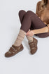 NOLIA Zamszowe sneakersy damskie na rzepy
