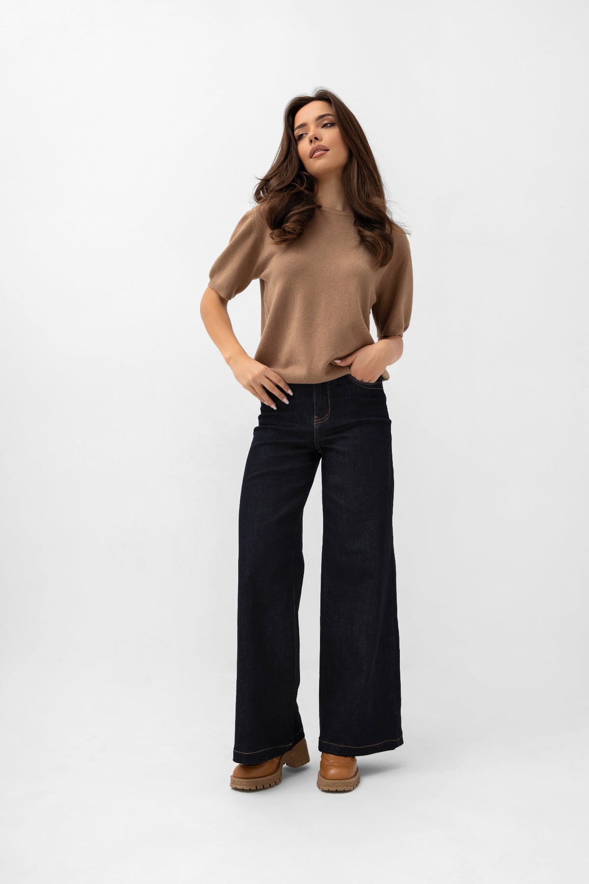 Wide Leg Jeans - Bastet by Agnieszka Włodarczyk